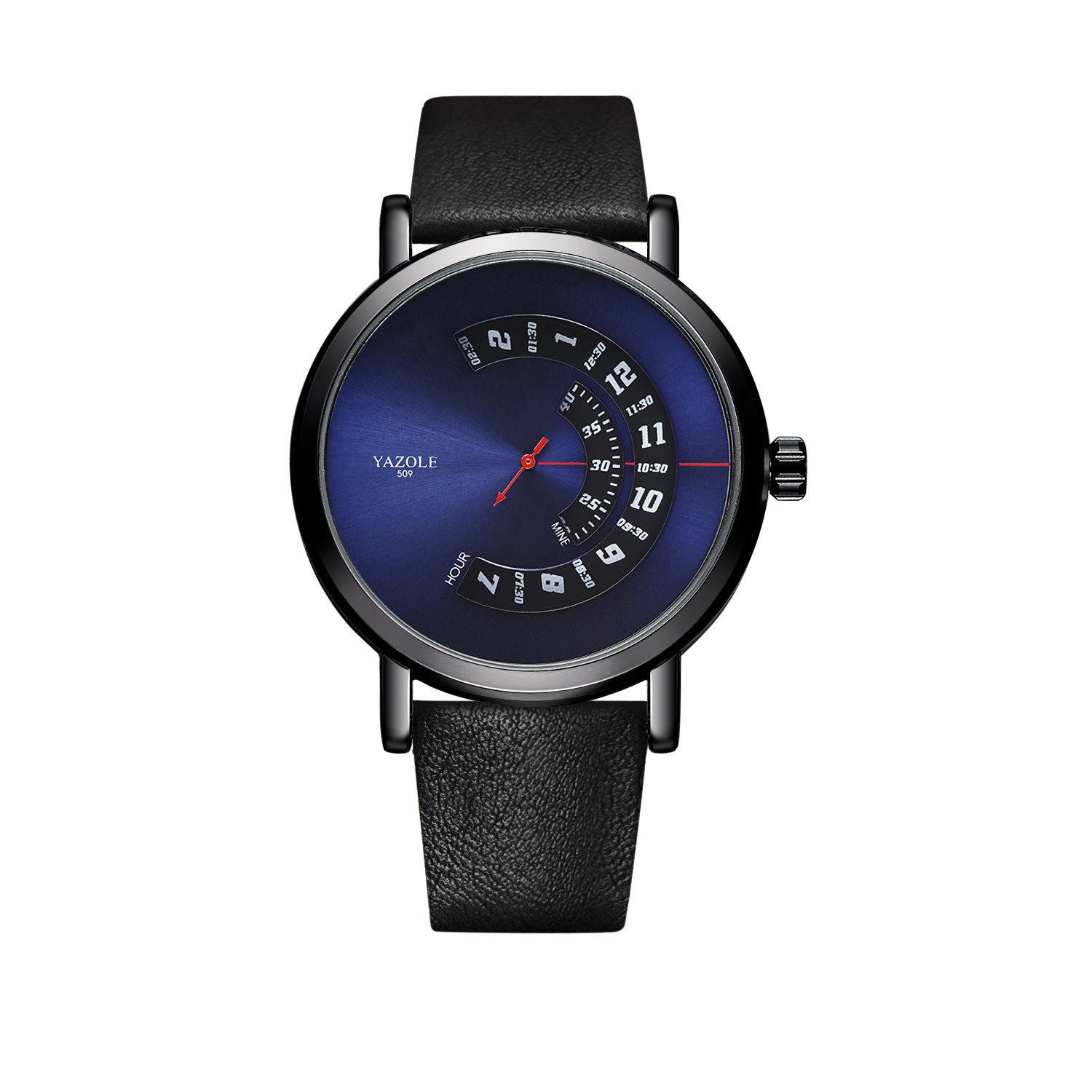 Yazole 509 Cross-border Fashion Turntable Watch Men Waterproof Men's Quartz Watch Men's Watch Watch Wholesale