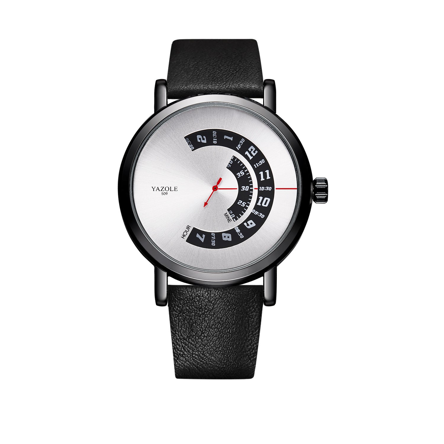 Yazole 509 Cross-border Fashion Turntable Watch Men Waterproof Men's Quartz Watch Men's Watch Watch Wholesale
